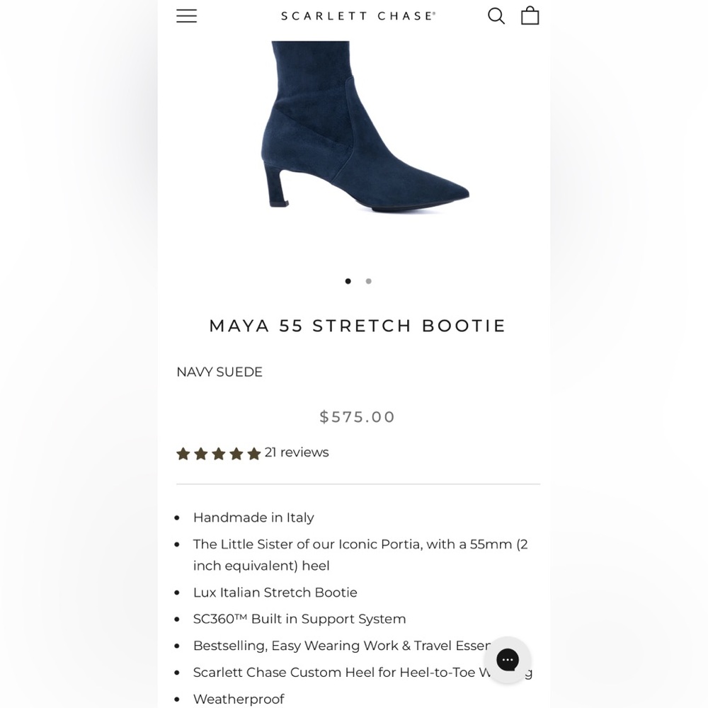 Stretch booties Scarlett chase